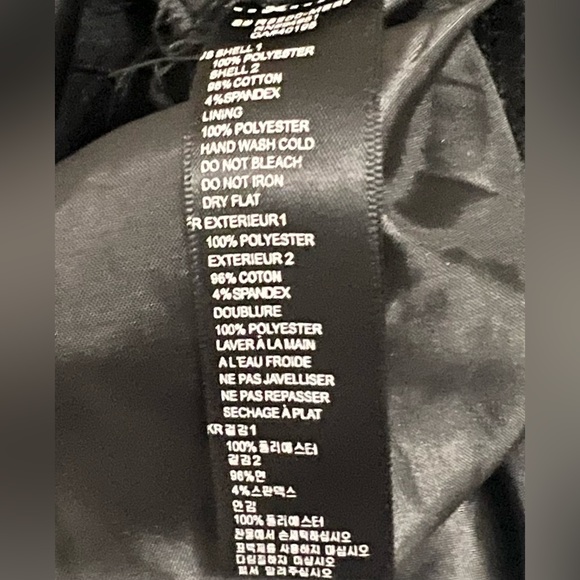 Very Cute S/P Black Frilly Short Skirt which folds at top for Mini Skirt Look - Picture 6 of 6